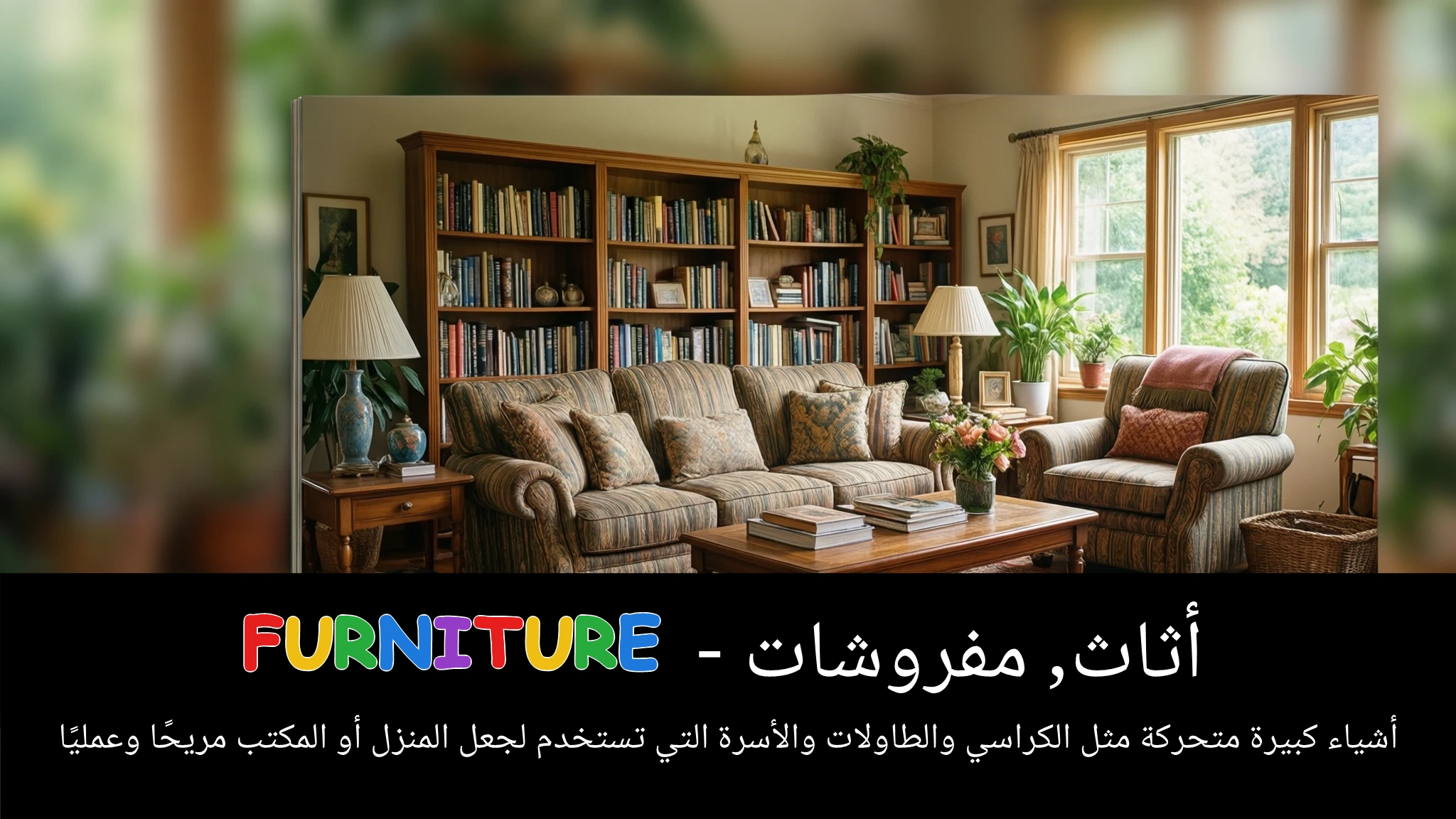 Arabic Illustration for furniture
